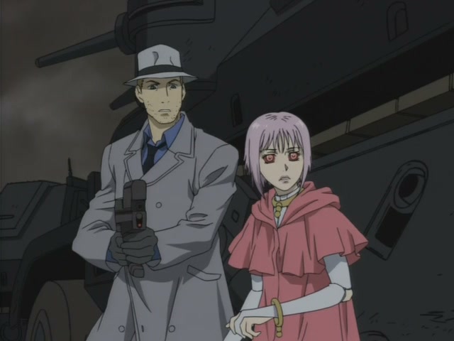 Wolf's Rain Ep 21: Battle's Red Glare @ 00:16:51
