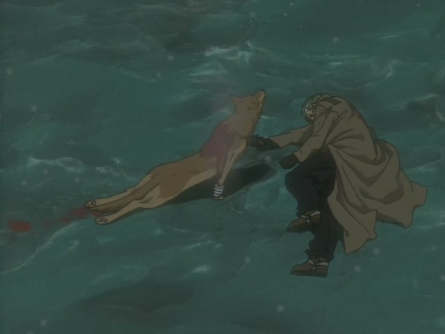 Wolf's Rain Ep 29: High Tide, High Time @ 00:03:08