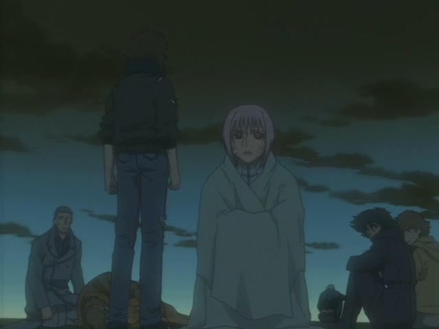 Wolf's Rain Ep 29: High Tide, High Time @ 00:09:39