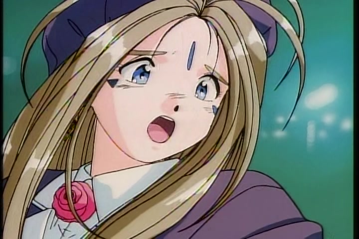 Ah! My Goddess (1993 OVA) Ep 1: Moonlight and Cherry Blossoms @ 00:53