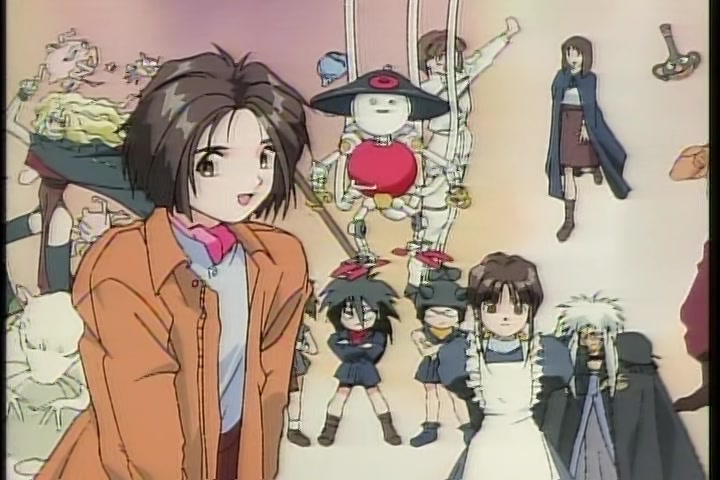 Ah! My Goddess (1993 OVA) Ep 1: Moonlight and Cherry Blossoms @ 01:07