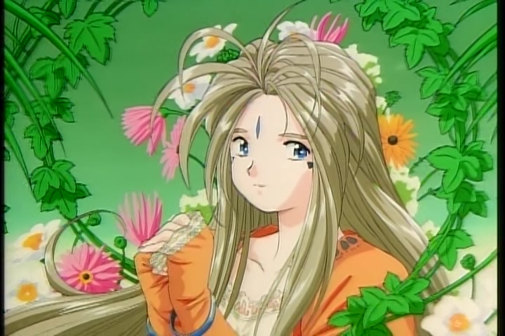 Ah! My Goddess (1993 OVA) Ep 1: Moonlight and Cherry Blossoms @ 01:26