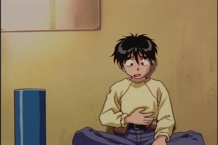 Ah! My Goddess (1993 OVA) Ep 1: Moonlight and Cherry Blossoms @ 03:03