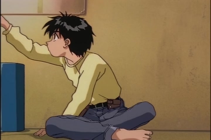 Ah! My Goddess (1993 OVA) Ep 1: Moonlight and Cherry Blossoms @ 03:13