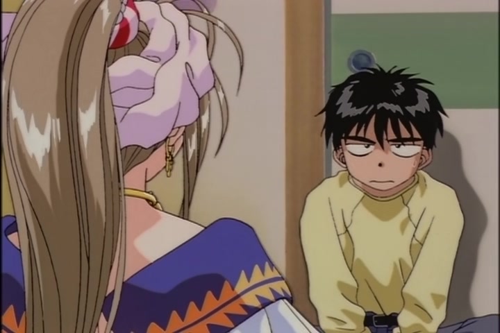 Ah! My Goddess (1993 OVA) Ep 1: Moonlight and Cherry Blossoms @ 06:09