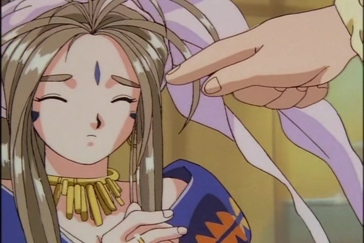 Ah! My Goddess (1993 OVA) Ep 1: Moonlight and Cherry Blossoms @ 06:51