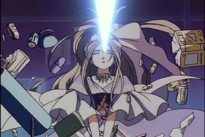Ah! My Goddess (1993 OVA) Ep 1: Moonlight and Cherry Blossoms @ 07:10