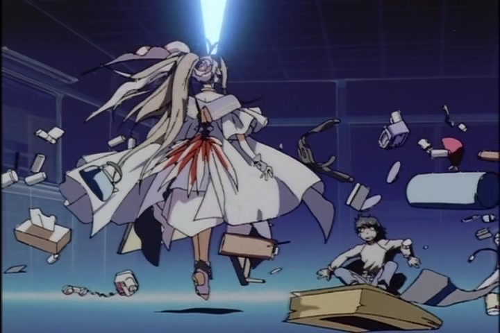 Ah! My Goddess (1993 OVA) Ep 1: Moonlight and Cherry Blossoms @ 07:14