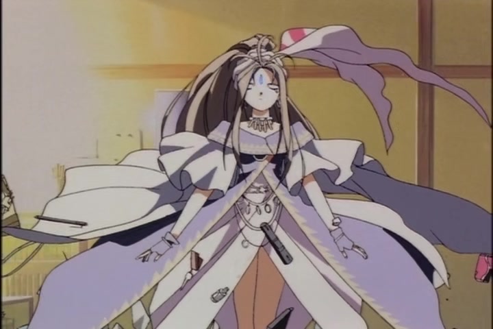 Ah! My Goddess (1993 OVA) Ep 1: Moonlight and Cherry Blossoms @ 07:28