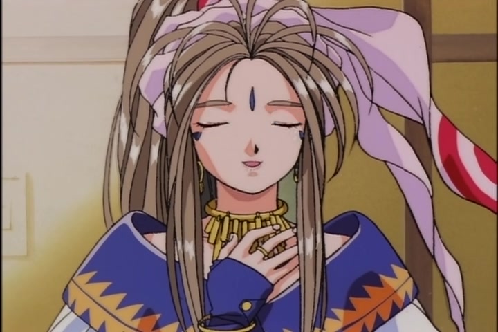 Ah! My Goddess (1993 OVA) Ep 1: Moonlight and Cherry Blossoms @ 07:51