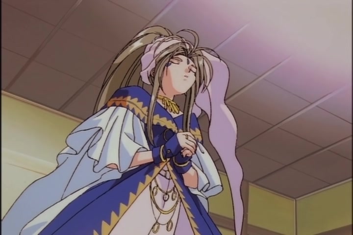 Ah! My Goddess (1993 OVA) Ep 1: Moonlight and Cherry Blossoms @ 08:01