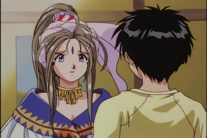 Ah! My Goddess (1993 OVA) Ep 1: Moonlight and Cherry Blossoms @ 08:19