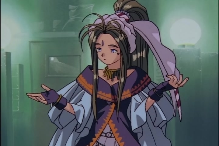 Ah! My Goddess (1993 OVA) Ep 1: Moonlight and Cherry Blossoms @ 09:57