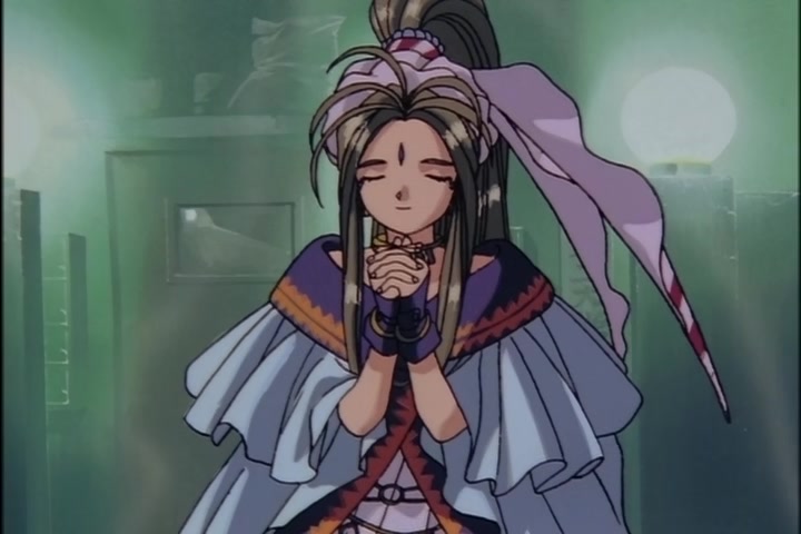 Ah! My Goddess (1993 OVA) Ep 1: Moonlight and Cherry Blossoms @ 10:02