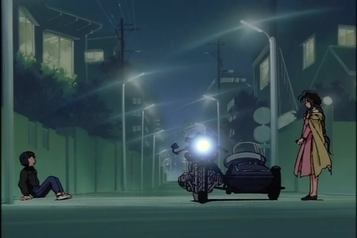 Ah! My Goddess (1993 OVA) Ep 1: Moonlight and Cherry Blossoms @ 10:20