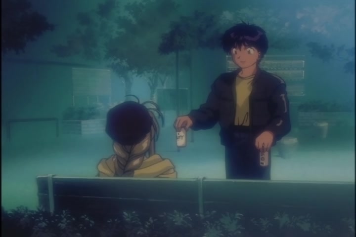 Ah! My Goddess (1993 OVA) Ep 1: Moonlight and Cherry Blossoms @ 11:07