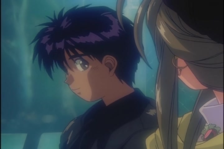 Ah! My Goddess (1993 OVA) Ep 1: Moonlight and Cherry Blossoms @ 11:25