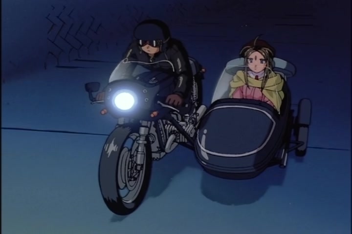 Ah! My Goddess (1993 OVA) Ep 1: Moonlight and Cherry Blossoms @ 12:58