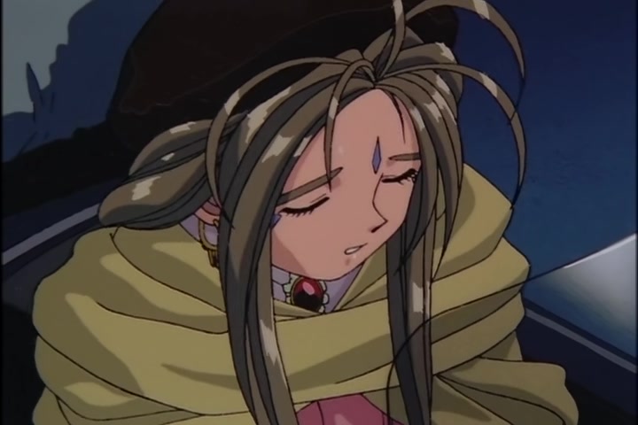 Ah! My Goddess (1993 OVA) Ep 1: Moonlight and Cherry Blossoms @ 13:21