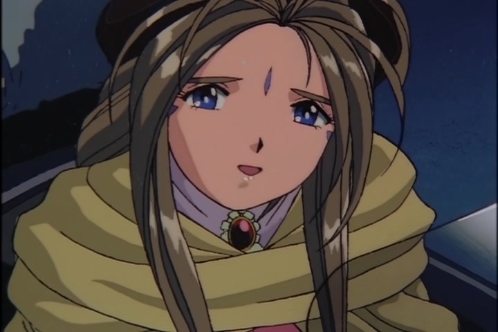 Ah! My Goddess (1993 OVA) Ep 1: Moonlight and Cherry Blossoms @ 13:26