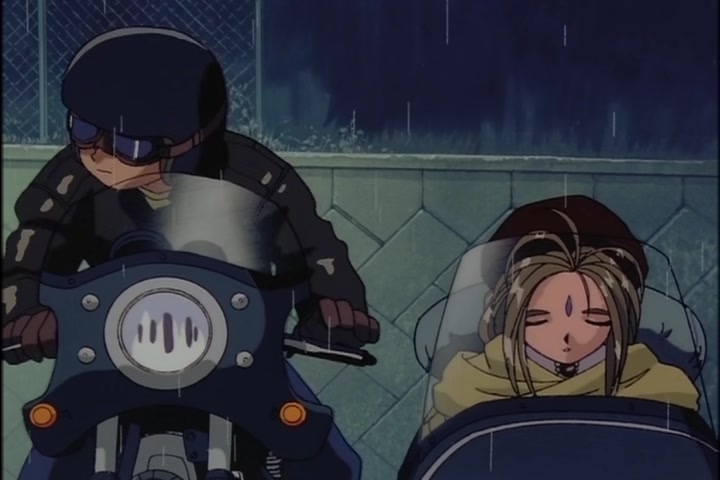 Ah! My Goddess (1993 OVA) Ep 1: Moonlight and Cherry Blossoms @ 13:54