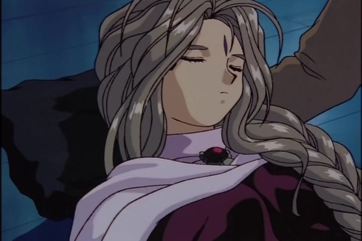 Ah! My Goddess (1993 OVA) Ep 1: Moonlight and Cherry Blossoms @ 14:31