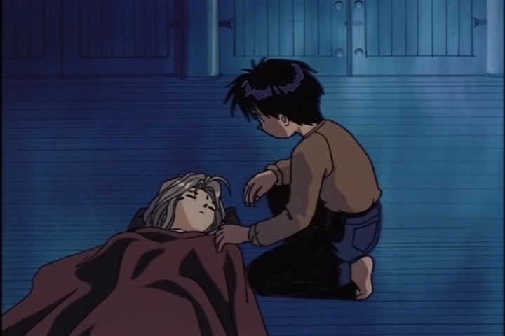 Ah! My Goddess (1993 OVA) Ep 1: Moonlight and Cherry Blossoms @ 15:31