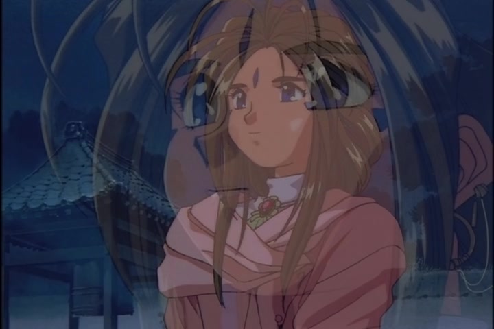 Ah! My Goddess (1993 OVA) Ep 1: Moonlight and Cherry Blossoms @ 17:28