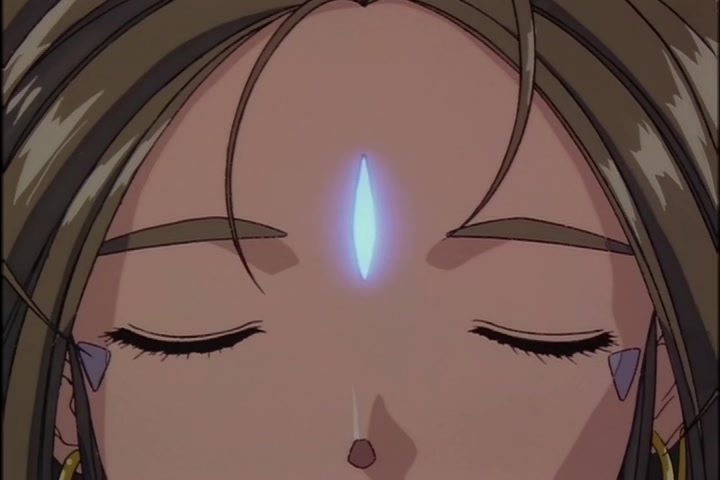 Ah! My Goddess (1993 OVA) Ep 1: Moonlight and Cherry Blossoms @ 17:32