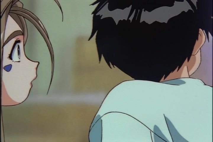Ah! My Goddess (1993 OVA) Ep 1: Moonlight and Cherry Blossoms @ 21:43