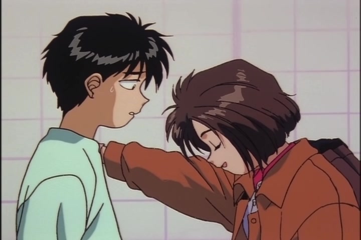 Ah! My Goddess (1993 OVA) Ep 1: Moonlight and Cherry Blossoms @ 22:06
