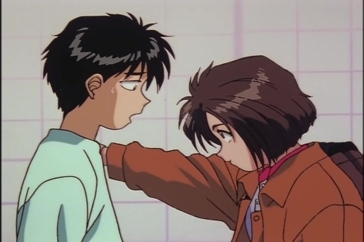 Ah! My Goddess (1993 OVA) Ep 1: Moonlight and Cherry Blossoms @ 22:11