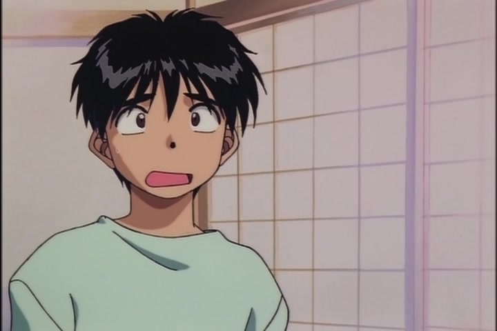 Ah! My Goddess (1993 OVA) Ep 1: Moonlight and Cherry Blossoms @ 22:16