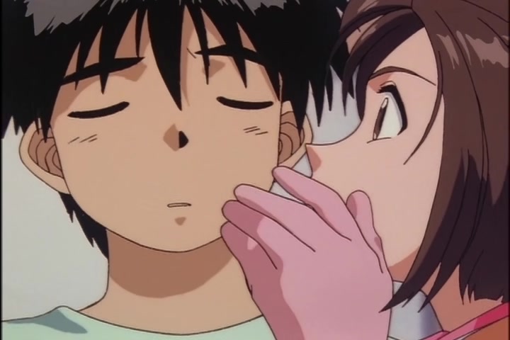 Ah! My Goddess (1993 OVA) Ep 1: Moonlight and Cherry Blossoms @ 23:21