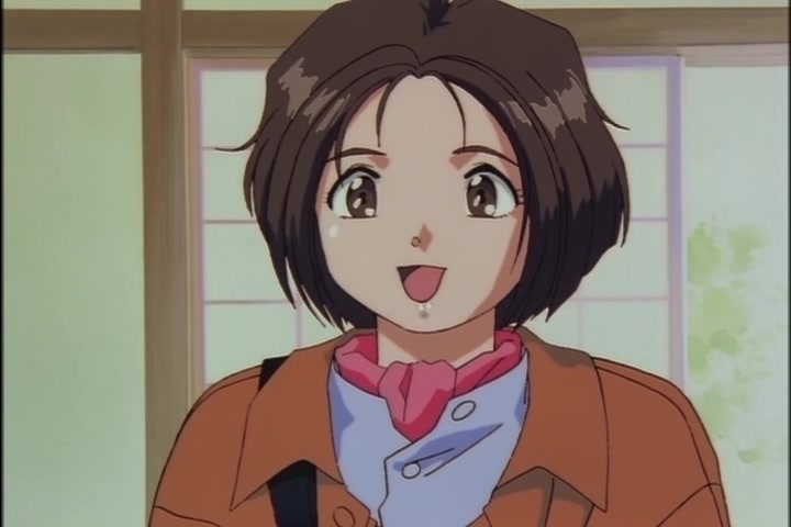 Ah! My Goddess (1993 OVA) Ep 1: Moonlight and Cherry Blossoms @ 23:53