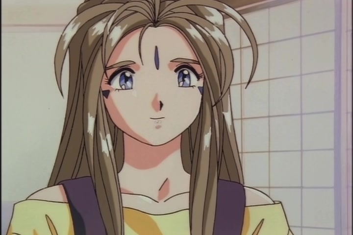 Ah! My Goddess (1993 OVA) Ep 1: Moonlight and Cherry Blossoms @ 23:58