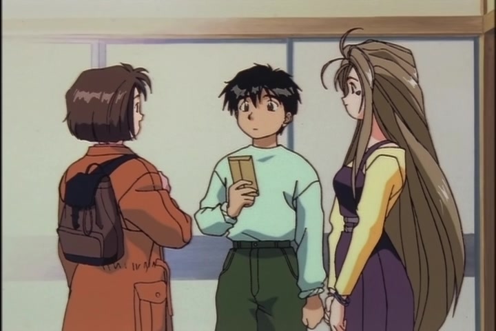 Ah! My Goddess (1993 OVA) Ep 1: Moonlight and Cherry Blossoms @ 24:12