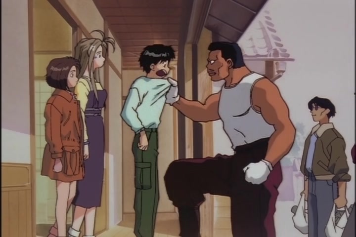 Ah! My Goddess (1993 OVA) Ep 1: Moonlight and Cherry Blossoms @ 24:31