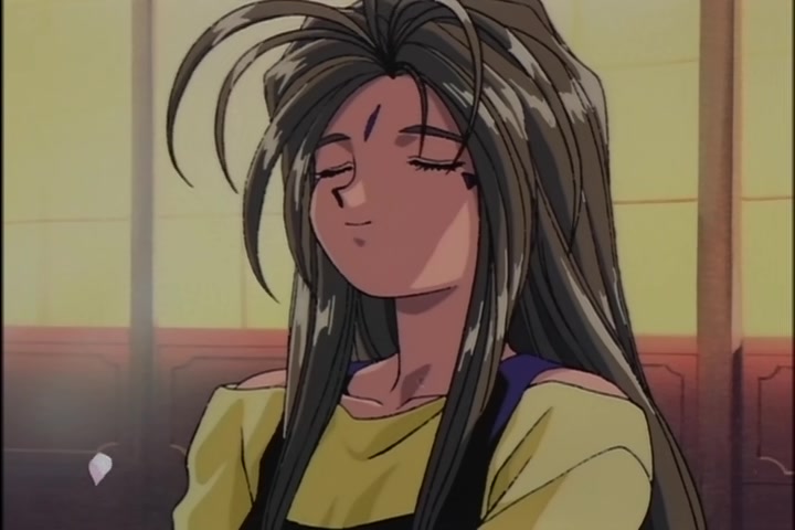 Ah! My Goddess (1993 OVA) Ep 1: Moonlight and Cherry Blossoms @ 25:54