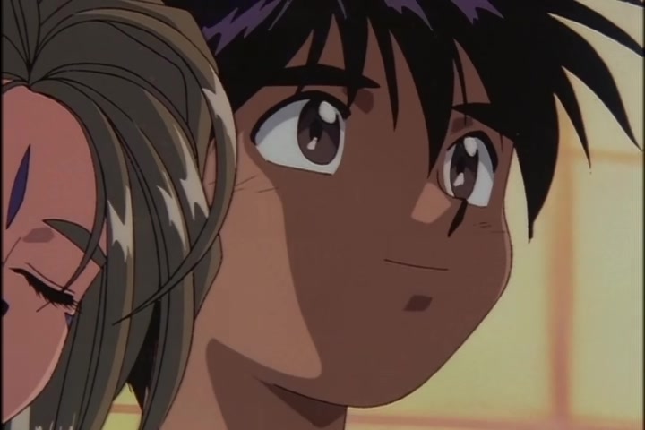 Ah! My Goddess (1993 OVA) Ep 1: Moonlight and Cherry Blossoms @ 26:17