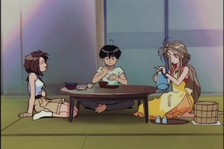 Ah! My Goddess (1993 OVA) Ep 2: Midsummer Night's Dream @ 03:41