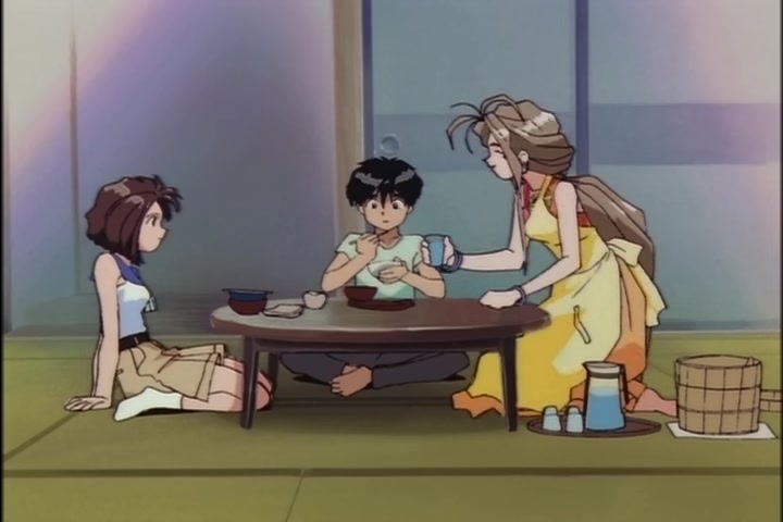 Ah! My Goddess (1993 OVA) Ep 2: Midsummer Night's Dream @ 03:50