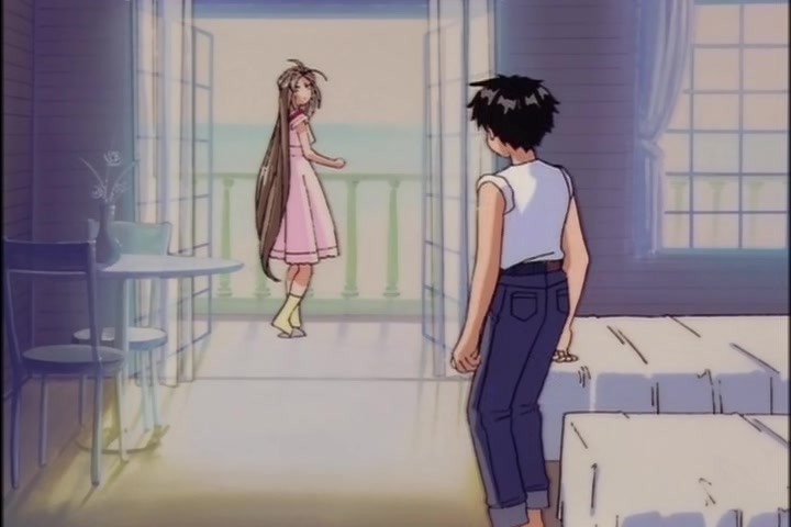 Ah! My Goddess (1993 OVA) Ep 2: Midsummer Night's Dream @ 09:08