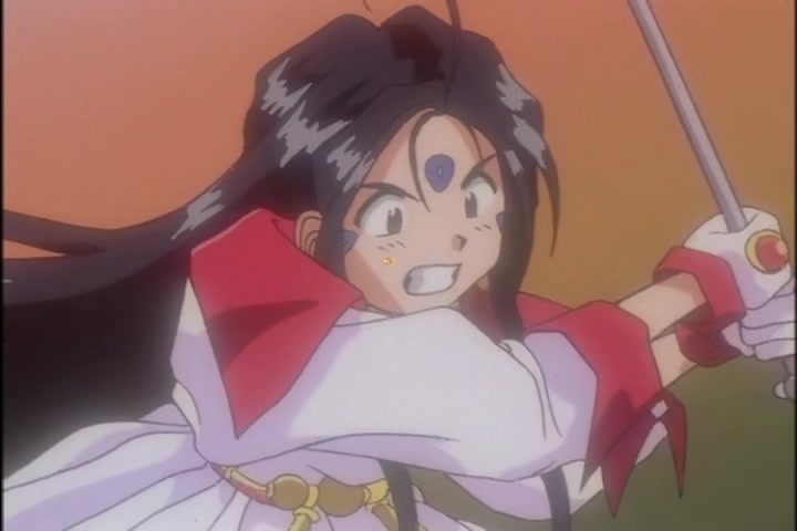 Ah! My Goddess (1993 OVA) Ep 3: Burning Hearts on the Road @ 00:39