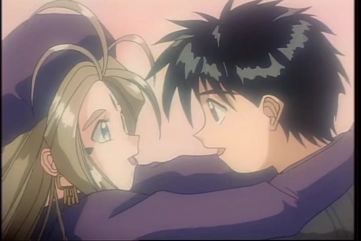 Ah! My Goddess (1993 OVA) Ep 3: Burning Hearts on the Road @ 02:04