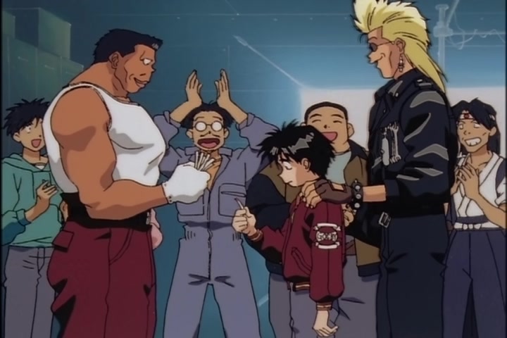 Ah! My Goddess (1993 OVA) Ep 3: Burning Hearts on the Road @ 03:05