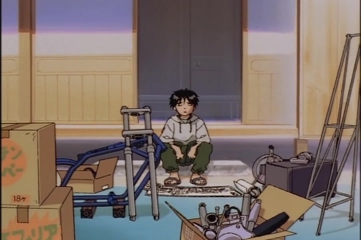 Ah! My Goddess (1993 OVA) Ep 3: Burning Hearts on the Road @ 03:14