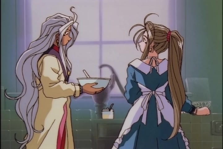 Ah! My Goddess (1993 OVA) Ep 3: Burning Hearts on the Road @ 03:52