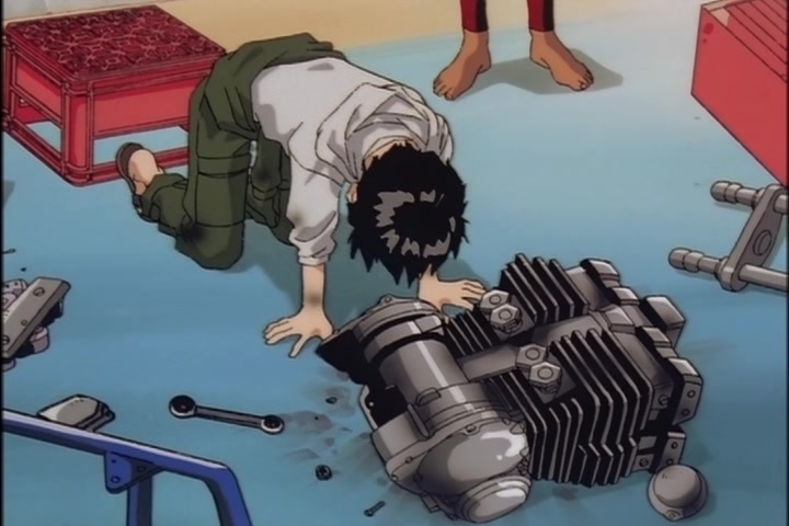 Ah! My Goddess (1993 OVA) Ep 3: Burning Hearts on the Road @ 05:21
