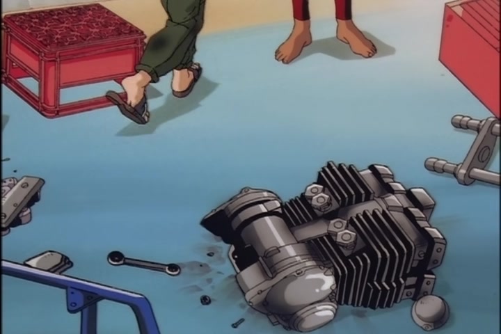 Ah! My Goddess (1993 OVA) Ep 3: Burning Hearts on the Road @ 05:25